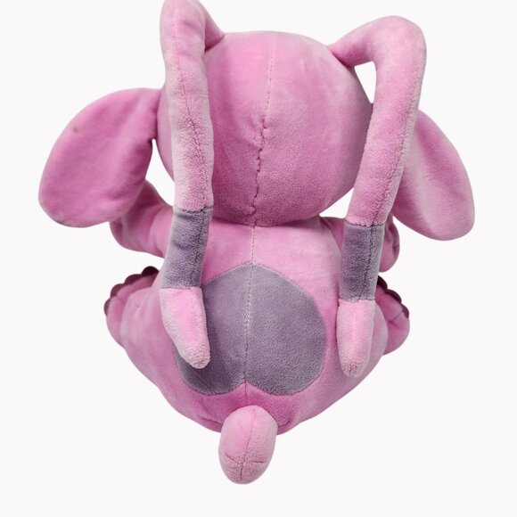 Disney Store Lilo & Stitch Angel Plush 9” Pink Stuffed Toy Cuddly Soft Doll - Picture 4 of 10